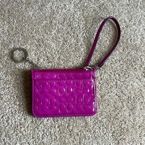 Cute pink mini wallet